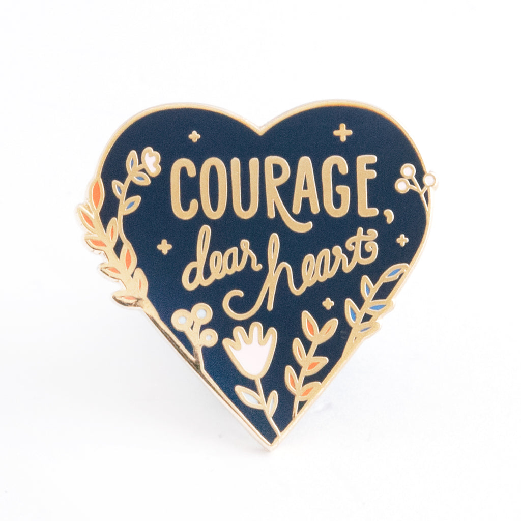 Courage Dear Heart Key Fob